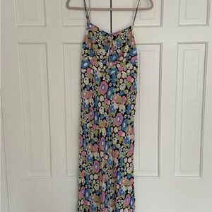 RIXO Multicolor Floral Maxi Dress